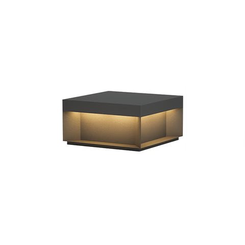 Black Box Outdoor Post Light with Weatherproof Housing