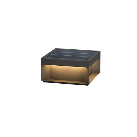 Black Box Outdoor Post Light with Weatherproof Housing