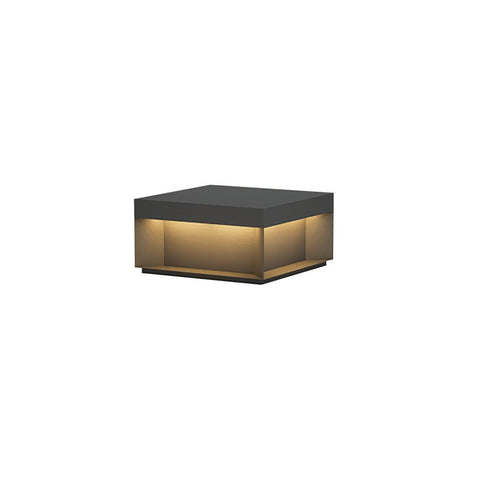 Black Box Outdoor Post Light with Weatherproof Housing