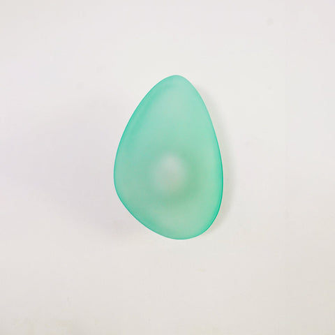 Hand-Blown Bubble Glass Wall Lamp with Sculptural Shade
