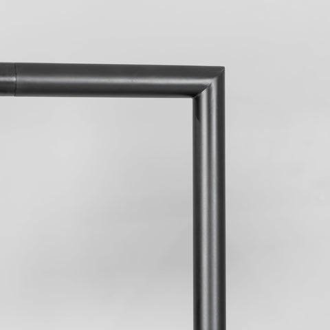 Floor Lamp with Adjustable Cone Shade and Marble Base