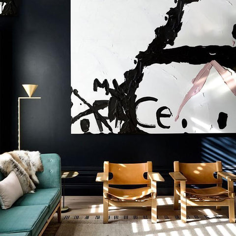 Floor Lamp with Adjustable Cone Shade and Marble Base