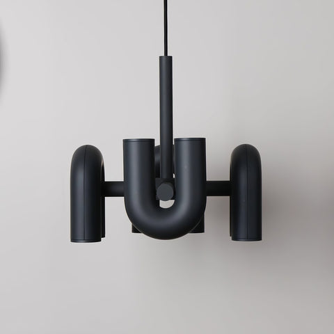 Cirkus Adjustable Chandelier with Rotating U-Shaped Heads