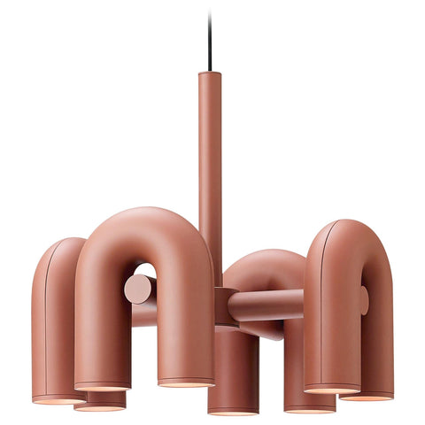 Cirkus Adjustable Chandelier with Rotating U-Shaped Heads