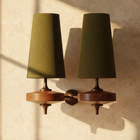 Classic Fabric Shade Wall Lamp