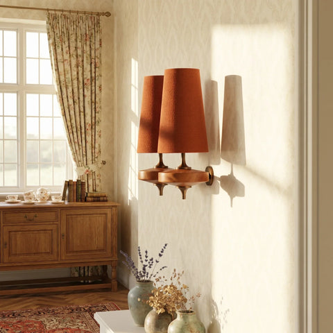 Classic Fabric Shade Wall Lamp
