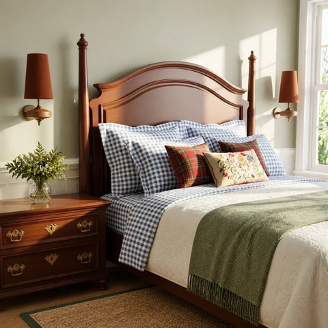 Classic Fabric Shade Wall Lamp