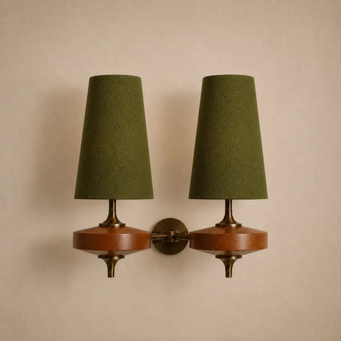 Classic Fabric Shade Wall Lamp