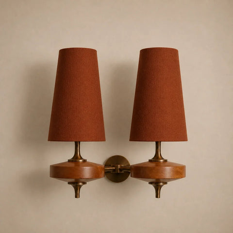Classic Fabric Shade Wall Lamp