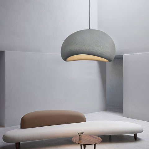 Sculpted Bouclé Pendant Ceiling Light