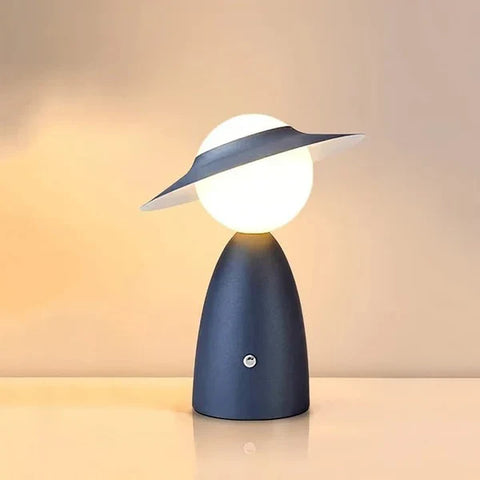 Modern LED Table Lamp with Dimmable Lighting and Wireless Charging Function