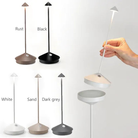 Cordless LED Table Lamp with Touch Dimming