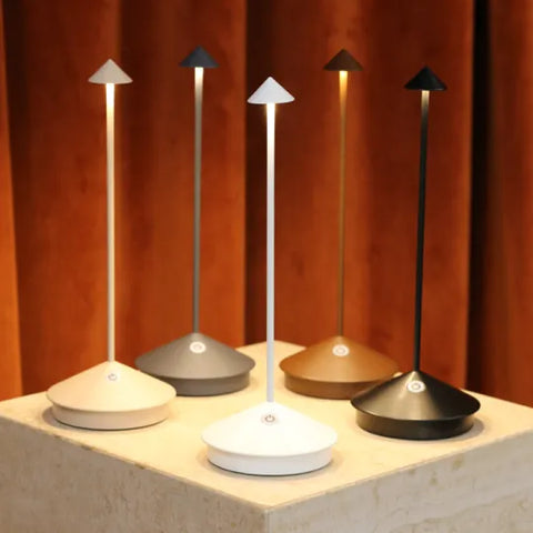 Cordless LED Table Lamp with Touch Dimming