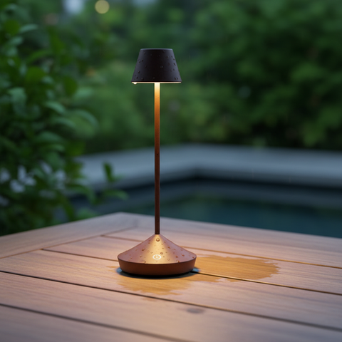 Cordless LED Table Lamp with Touch Dimming