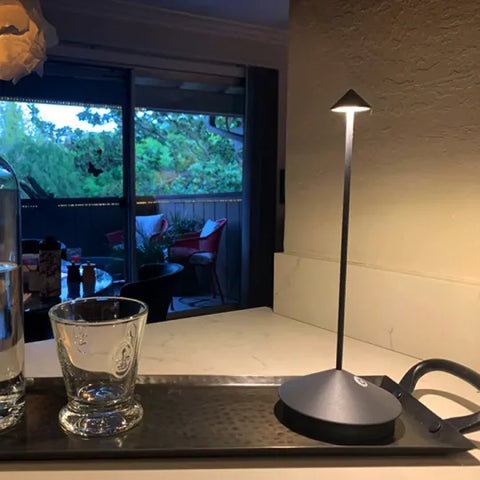 Cordless LED Table Lamp with Touch Dimming