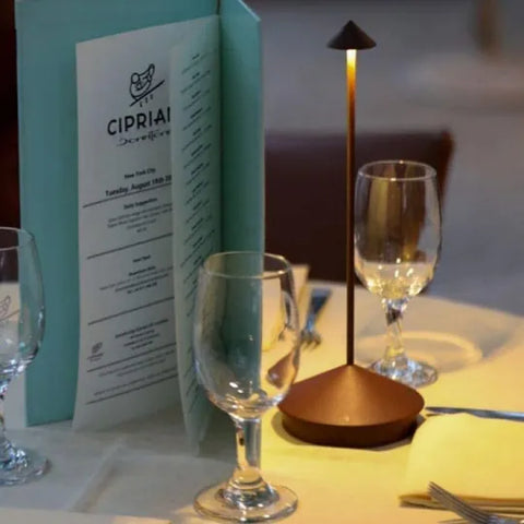 Cordless LED Table Lamp with Touch Dimming
