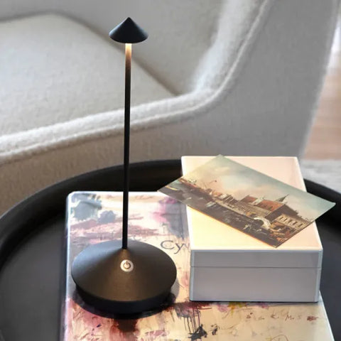 Cordless LED Table Lamp with Touch Dimming