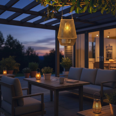 Solar Woven Lanterns