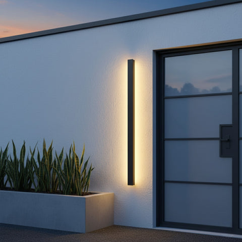 Vertical LED Wall Lamp