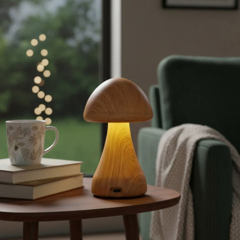 Rechargeable Mushroom LED Night Light