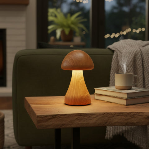 Rechargeable Mushroom LED Night Light