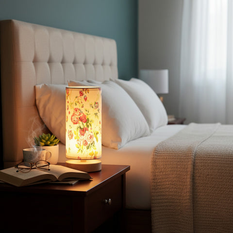 Modern Solid Wood Table Lamp