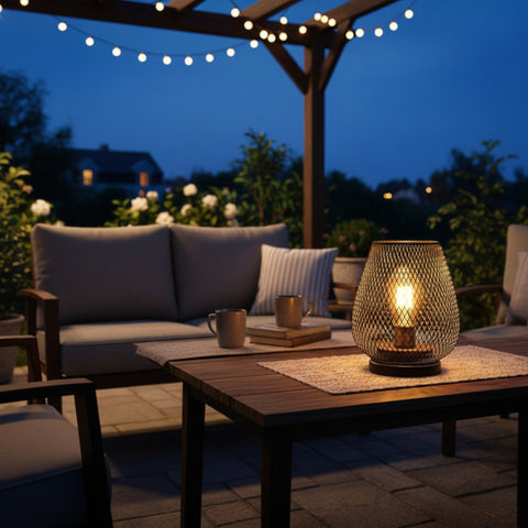 Mesh Table Lamp Set