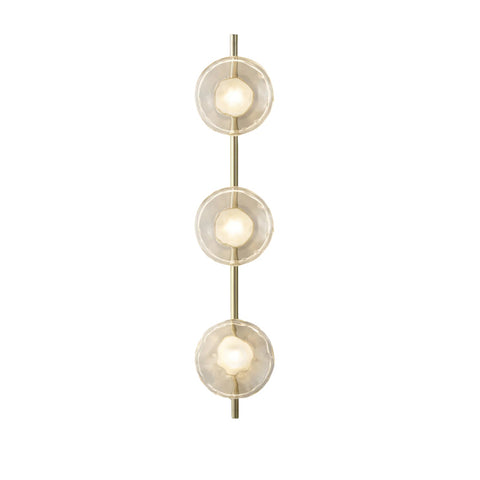 Wall Light with Round Glass Shade