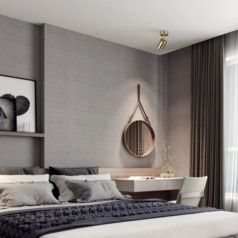 LED Ceiling Spotlight with Adjustable Head and Plated Metal Finish