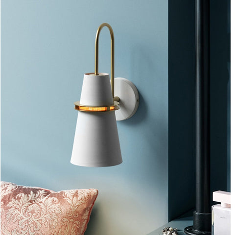 Cone LED Wall Light with Adjustable Metal Shade