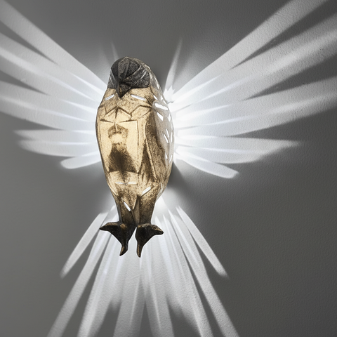 Battery-Powered Wireless Wall Light for Cord-Free Placement