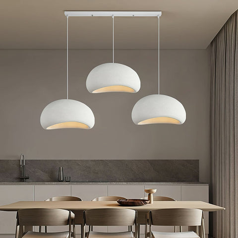 Sculpted Bouclé Pendant Ceiling Light