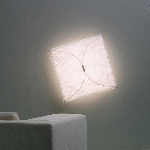 Japanese Paper Wall and Ceiling Light with Soft Diffusion