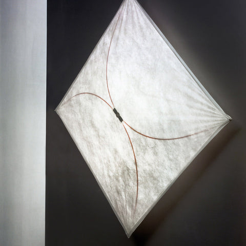 Japanese Paper Wall and Ceiling Light with Soft Diffusion