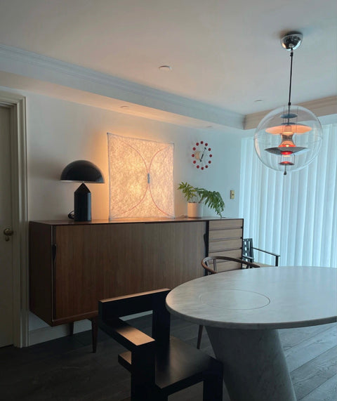 Japanese Paper Wall and Ceiling Light with Soft Diffusion
