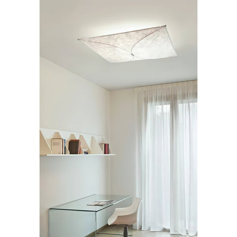 Japanese Paper Wall and Ceiling Light with Soft Diffusion