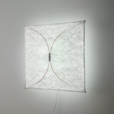 Japanese Paper Wall and Ceiling Light with Soft Diffusion