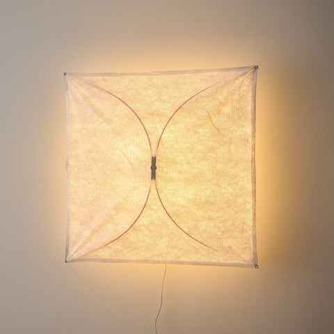 Japanese Paper Wall and Ceiling Light with Soft Diffusion