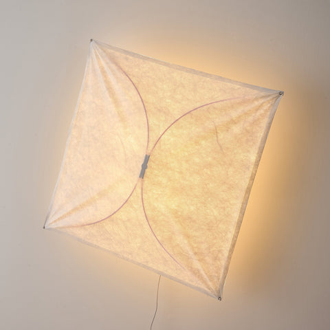 Japanese Paper Wall and Ceiling Light with Soft Diffusion