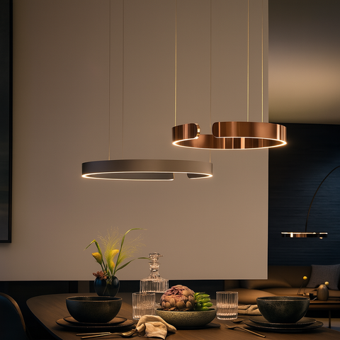 Modern Circular LED Pendant Light