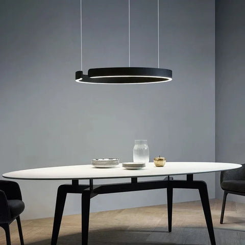 Modern Circular LED Pendant Light