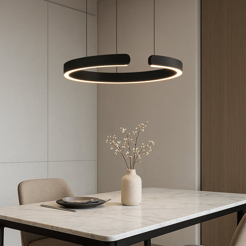 Modern Circular LED Pendant Light