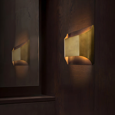 Brass Up and Down Wall Sconce