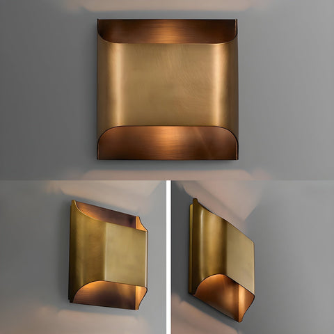 Brass Up and Down Wall Sconce
