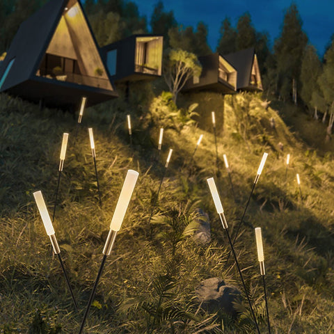 Slim Solar Garden Stake Lights for Pathway Accents