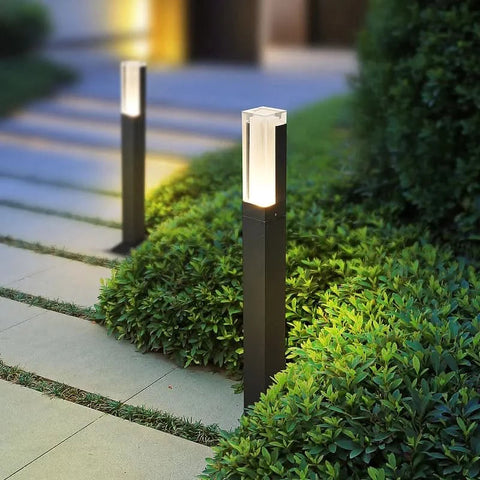 LumiGuard | Waterproof LED Outdoor Lights - Durable Black Design for Any Environment