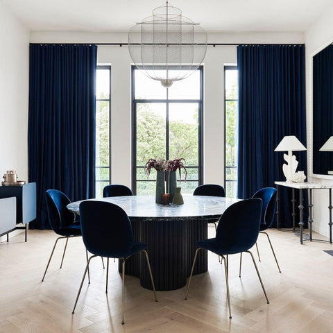 Pendant Light with Tiered Steel Mesh Shade and Integrated LED