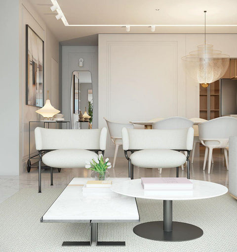Pendant Light with Tiered Steel Mesh Shade and Integrated LED
