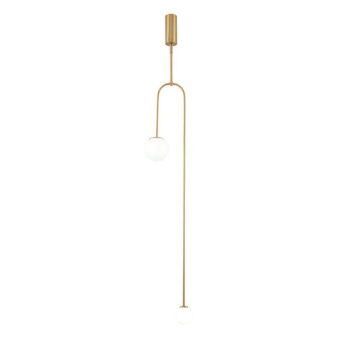 Mobile Arc Chandelier with Adjustable Hanging Globes