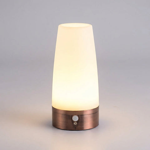 Motion Sensor LED Table Lamp with Battery Power for Convenient Indoor Lighting
